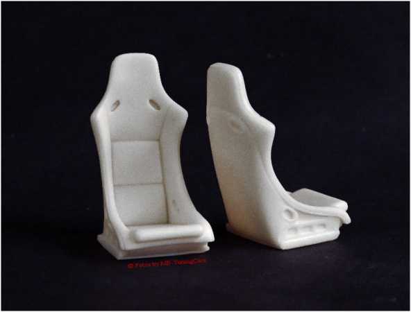 1:18 Sportsitz Typ Recaro 2 Bucket Seat